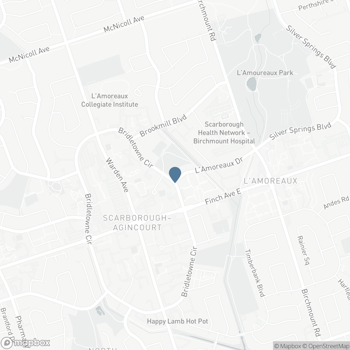 12 L'AMOREAUX DRIVE, Toronto, Ontario M1W 2L9